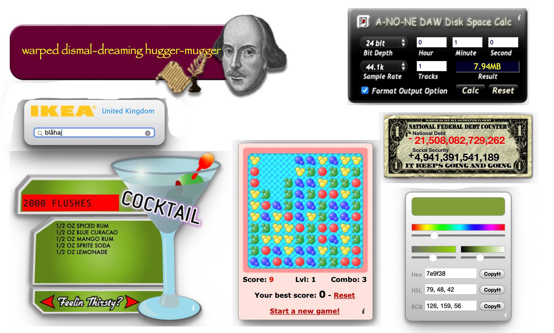 A Few Widgets