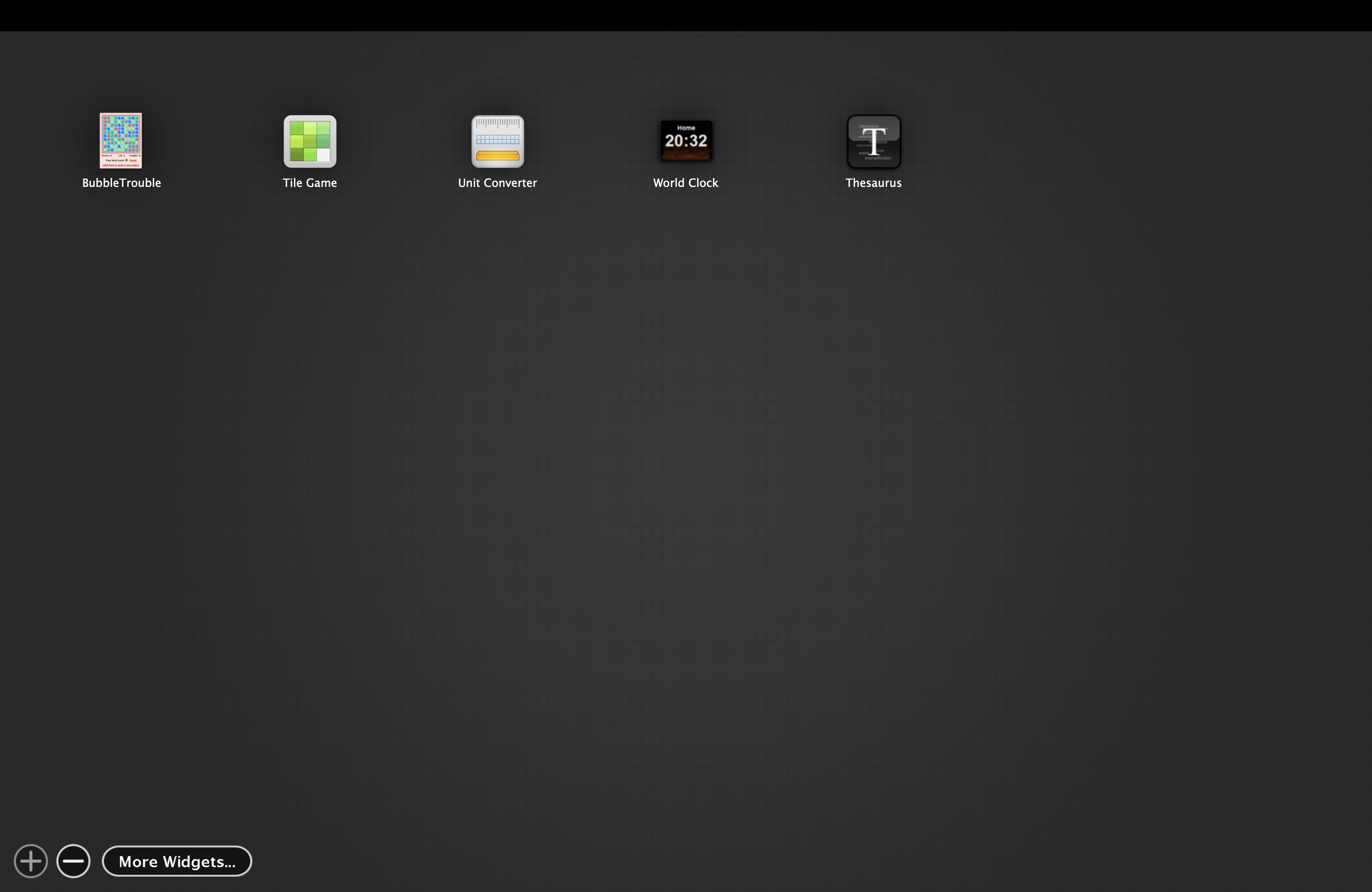 Fullscreen app list